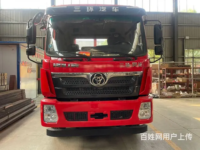 三环昊龙提升桥平板车 拉大挖机拖车 运输拖车 - 图片 1