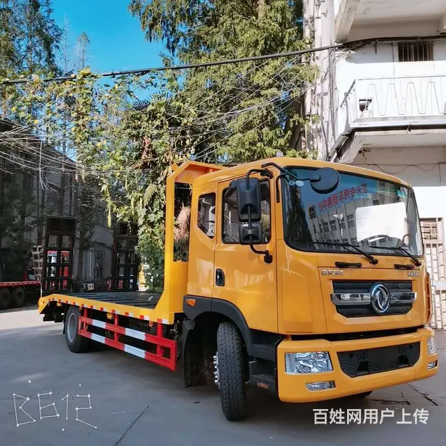东风多利卡 D9 单桥平板运输车厂家直销定车优惠 - 图片 1