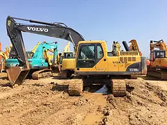 出售精品沃尔沃210二手挖掘机个人转让出书精品车况