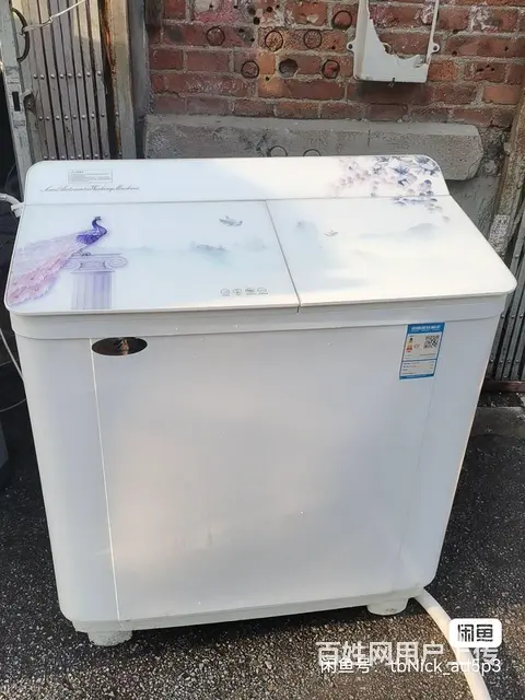 #洗衣机自用申花牌全半自动洗衣机一台功能完好，无拆 - 图片 1