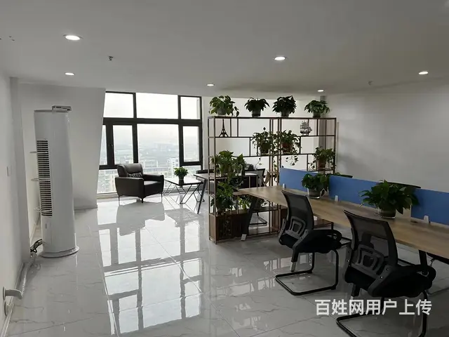 城南 高铁站斜对面150平写字楼 带办公家具 - 图片 2
