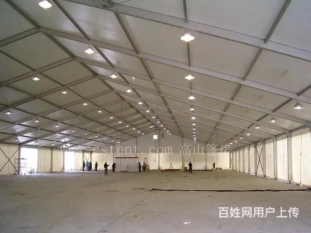 工业仓库篷房 铝合金仓储大棚 移动厂房搭建专业厂家 - 图片 1