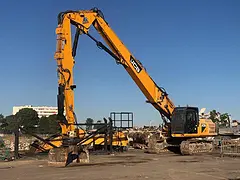 挖掘机拆楼臂维护简单
