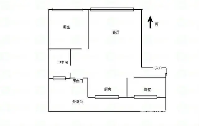 红云花苑 7楼70平南北通透28万 红云 五中 - 图片 10