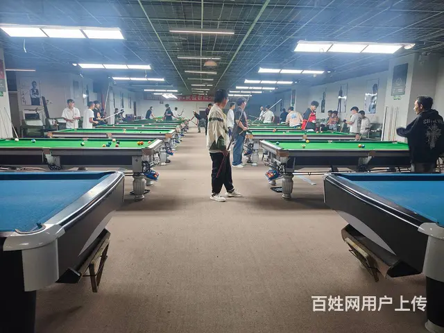 3816（爆铺网）大型商圈成熟经营三年老店台球厅低价转让啦 - 图片 3