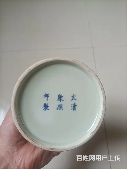 清康熙釉里红摇铃尊 - 图片 4