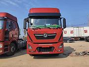 汽贸扣押车二手天龙牵引车 465马力  双驱 国五