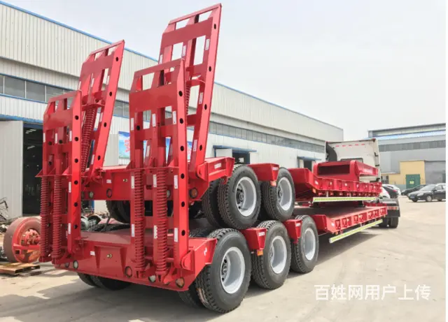 常年订做10.5米-13米挖掘机运输车 - 图片 8