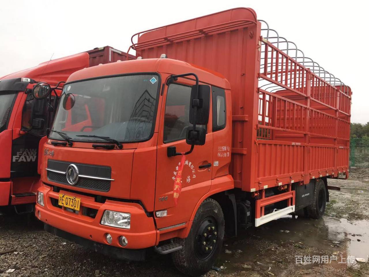 转让二手货车东风天锦高栏车 18年5月上牌