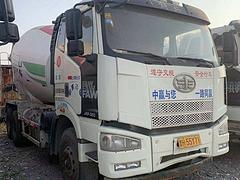 批发销售 15年二手解放搅拌车 大14方 凌宇上装