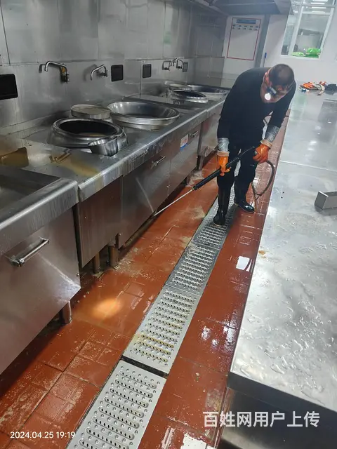 昆山学校食堂油烟机净化器清洗风机清洗厨净价低 - 图片 4