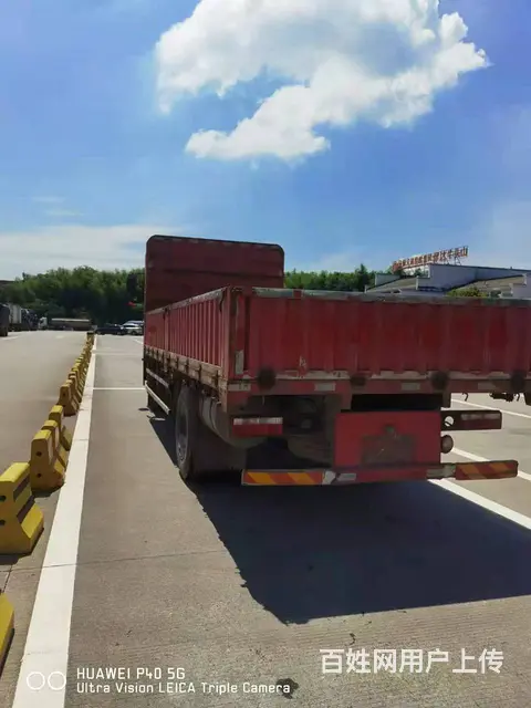 刚到家江淮单桥平板车180马力17年6月 - 图片 3