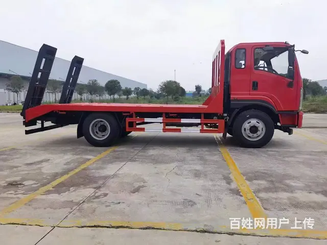 陕汽轩德X9平板车 国六 120挖机150挖机拖车 - 图片 4