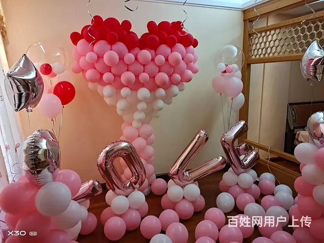 揭阳生日惊喜布置 求婚布置房间 民宿气球布置 - 图片 4