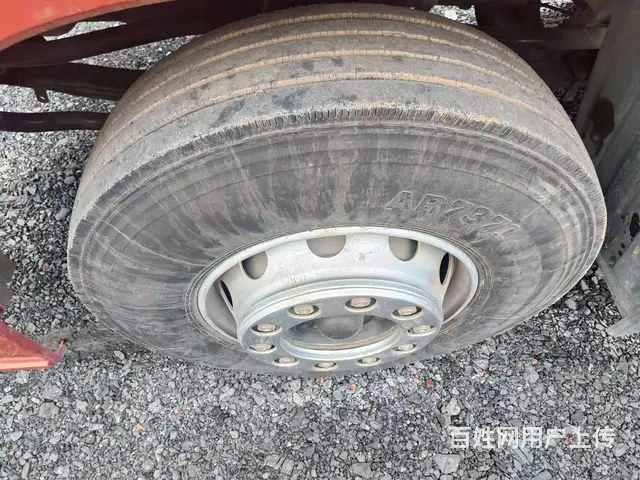 二手9.6米一汽解放平板载货车350马力国五后八 - 图片 5