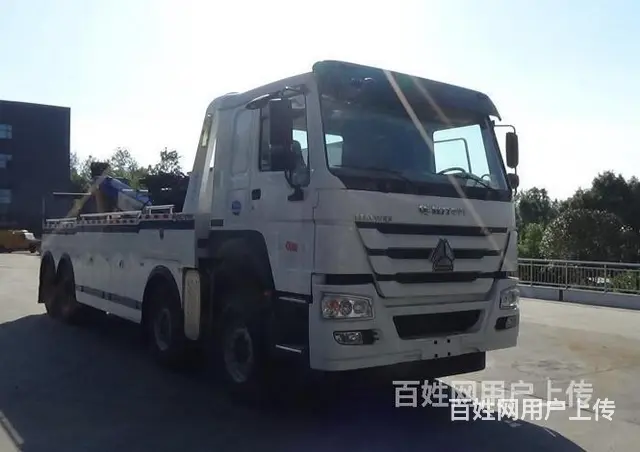 重汽牌蓝牌清障车厂家直销 - 图片 8