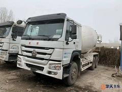 转让18年二手豪沃搅拌车 大14方 340马力