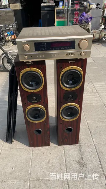 转让一对英国天朗发烧音箱配套日本天龙功放实图实拍 - 图片 1