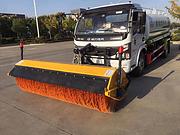 洒水车工作原理 5方-20方洒水车除雪车 国六蓝牌