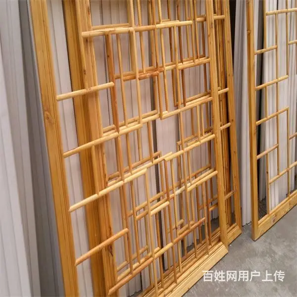 山东淄博茶楼装修火锅店门窗隔断制作 - 图片 7