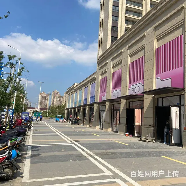 急售钟楼区青枫公园旁金茂府小区门口双面沿街商铺(直签 - 图片 1