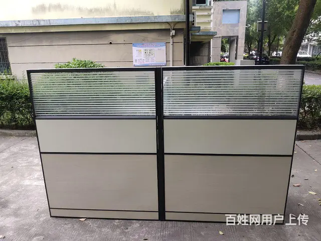 昆山高档屏风办公桌，电脑桌，95新 - 图片 4