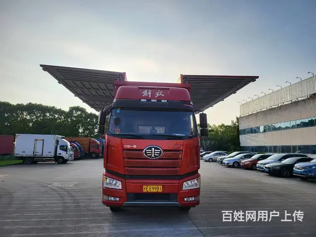 19年8月，解放J6P厢式货车低价转让 - 图片 2