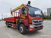 华神单排6.1米车厢徐工8吨随车吊分期付款