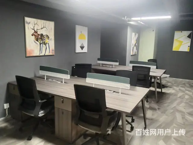 众创空间共享办公工位、办公室出租招商，提供免费办公桌椅、宽带 - 图片 1