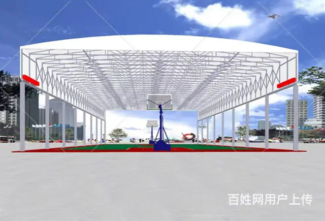 庆典活动雨棚推拉雨棚电动棚物流蓬移动蓬仓库蓬停车棚 - 图片 2