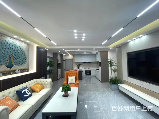 樽憬名都131平精装修4室两厅两卫带地暖 - 图片 1