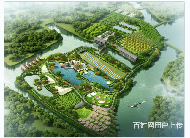 在线承接定制景园导览图 还原景区让你不迷路 - 图片 1