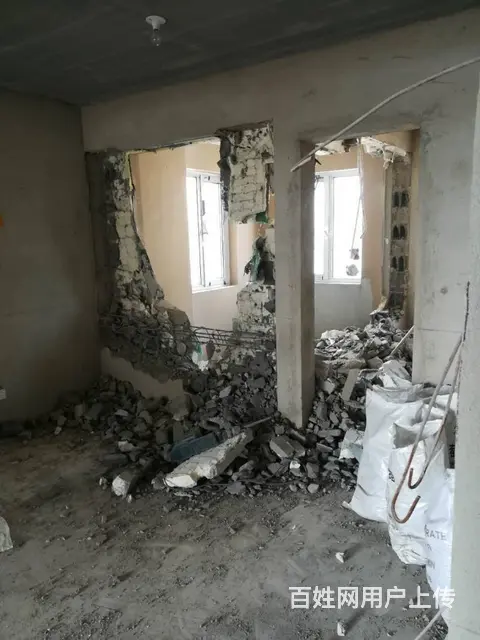 九江开发区拆旧砸墙 地面破碎 墙面地面切割 打孔 - 图片 5