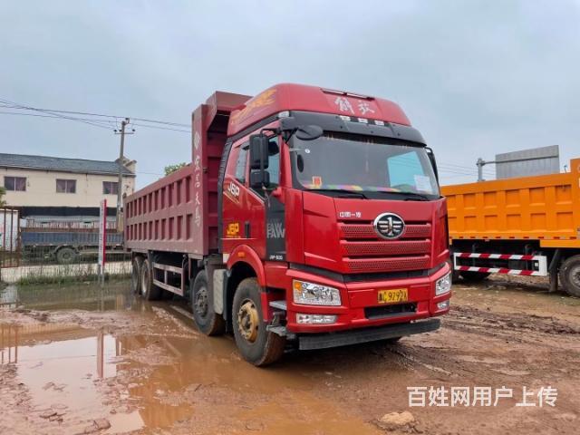 1年的解放前四后八自卸车500马力