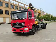 国六东风D3单桥8吨随车吊 先看车满意在付款