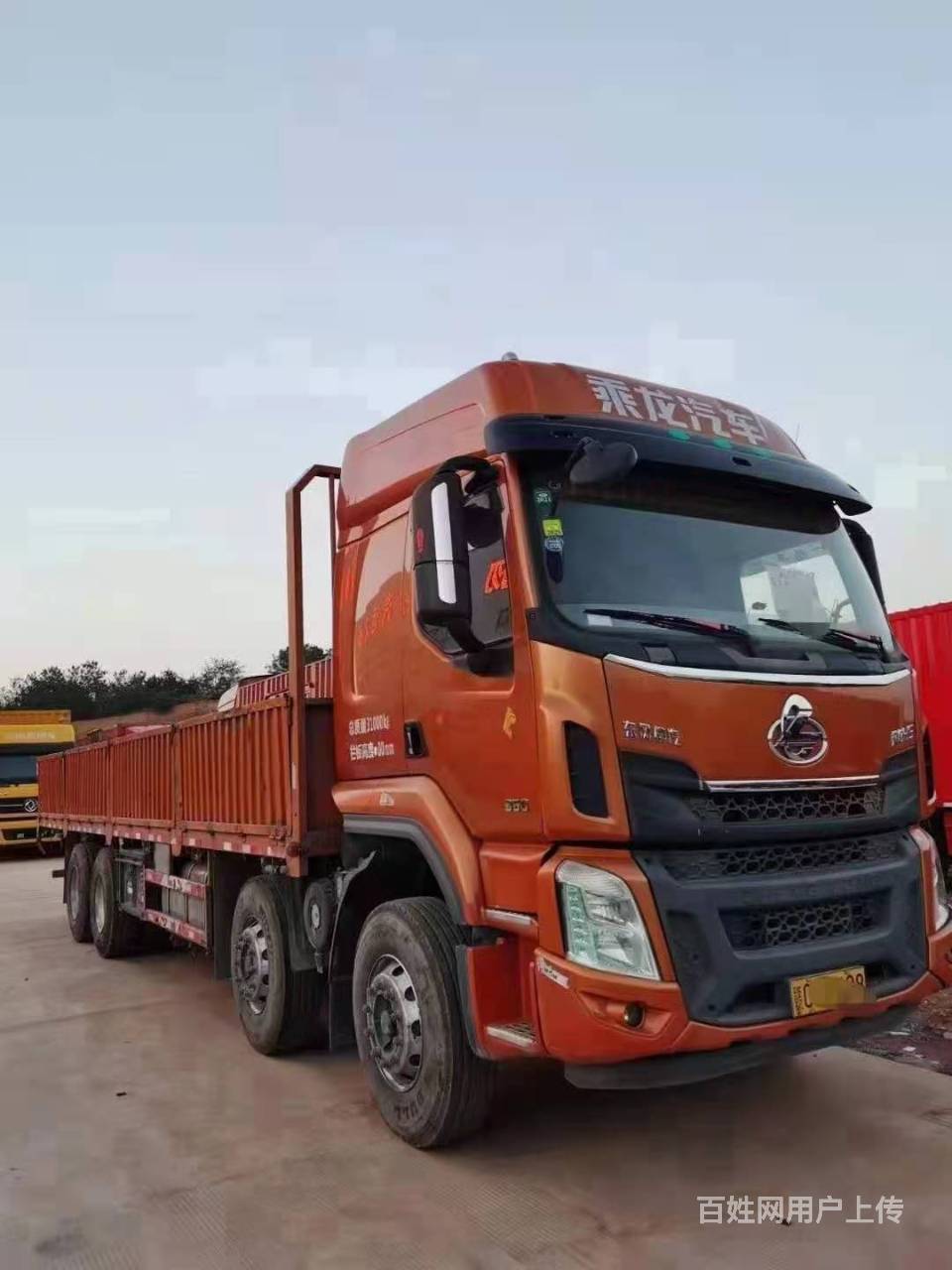 东风柳汽 乘龙h5 平板车350马力 国5