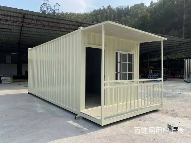 工地住人集装箱房，固定式打包箱办公房户外设备租赁 - 图片 4