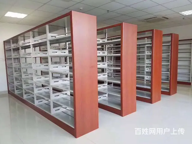 书架 图书馆书架 双面书架 密集架 办公桌办公椅 - 图片 6
