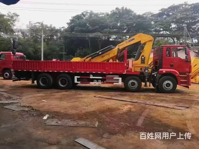 国六陕德汽龙潍柴徐工折叠30吨随车吊来袭 - 图片 4