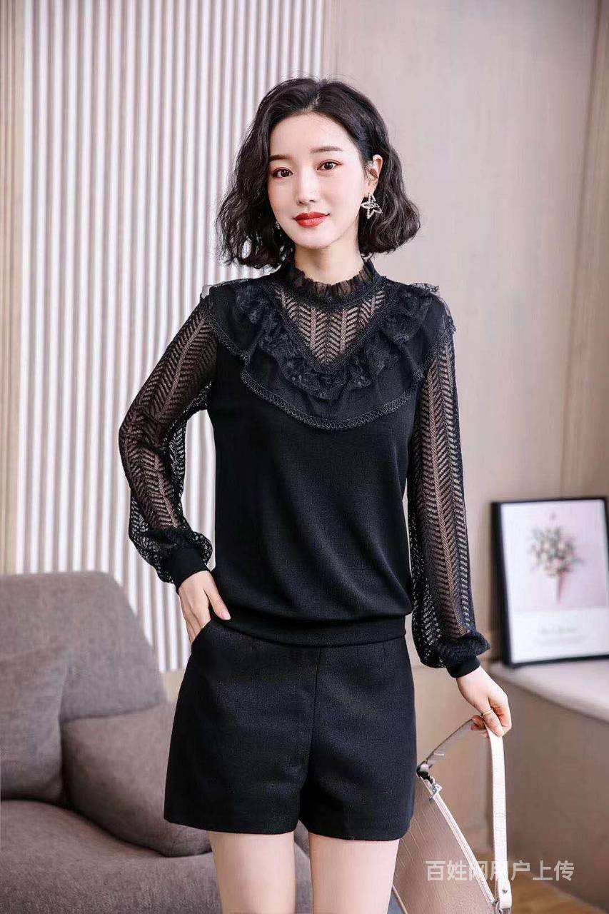 秋子丰色流金丽影新款上衣小衫女装折扣批发