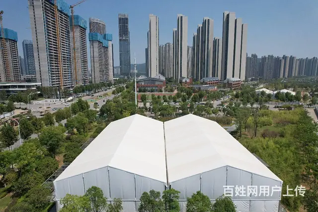 大型篷房生产租赁,车展帐篷,广告发布会大棚搭建 - 图片 6