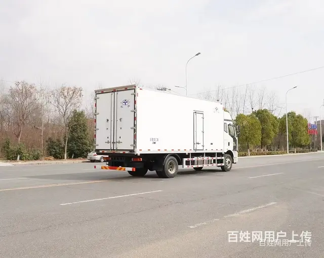 拉萨 厂家直销解放6米8冷藏车、肉钩车多少一台 - 图片 10