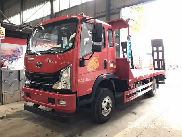 重汽豪曼 拉120型135挖机平板车 可分期包上牌 - 图片 2
