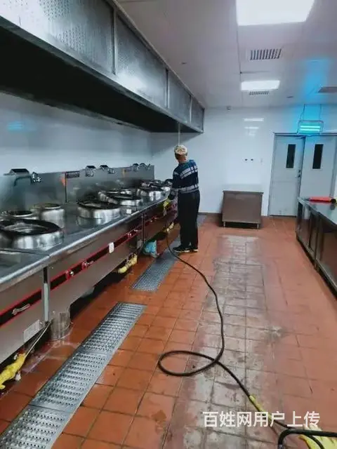 昆山市淀山湖酒店饭店单位学校食堂油烟机清洗公司 - 图片 2