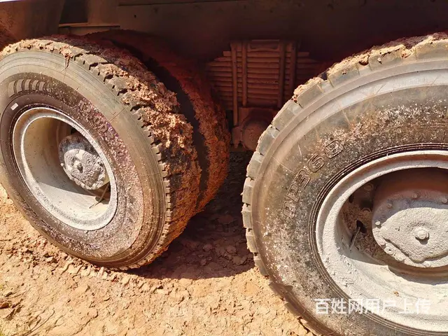 二手红岩杰狮 后八轮自卸车 国5 390马力 - 图片 4
