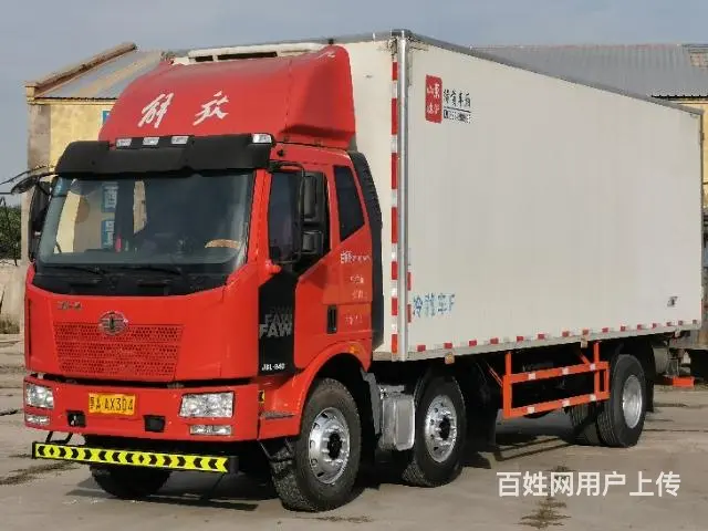 17年3月解放J6L，七米七前四后四冷藏车 - 图片 1