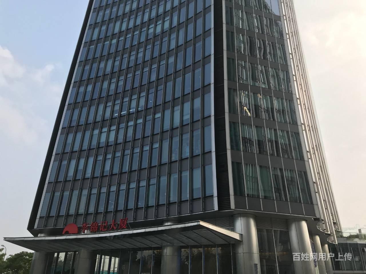 徐汇万科中心李锦记大厦精装200平层高4.2米4间玻璃隔断