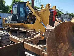 临夏二手推土机市场，原版160湿地 干地推土机