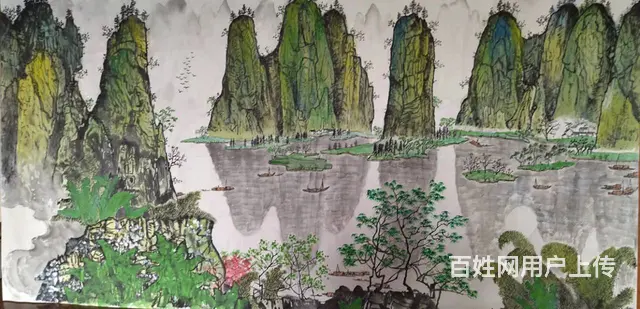 纯手工绘制中国山水画专售 2022 05 01 - 图片 4