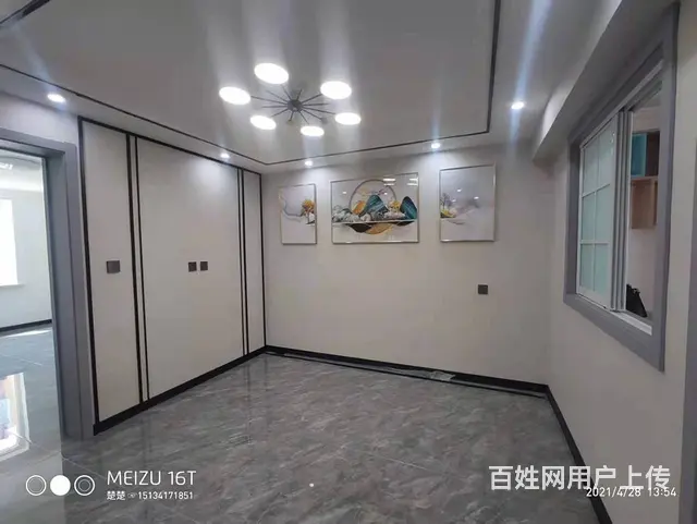 人民街桥洞北古玩市场文政南里文政园3楼58平南北通新装地暖~ - 图片 6